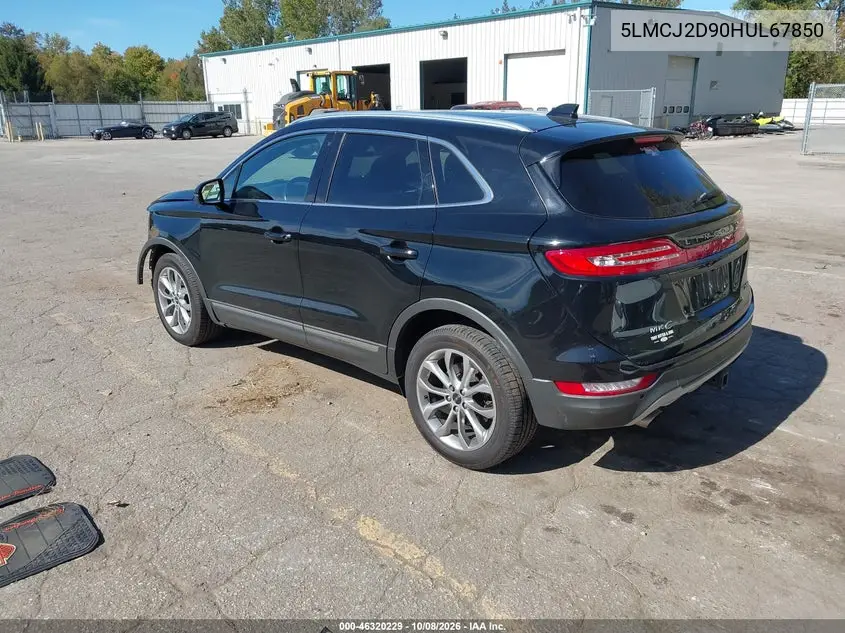 2017 LINCOLN MKC VIN 5LMCJ2D90HUL67850 — фото 3