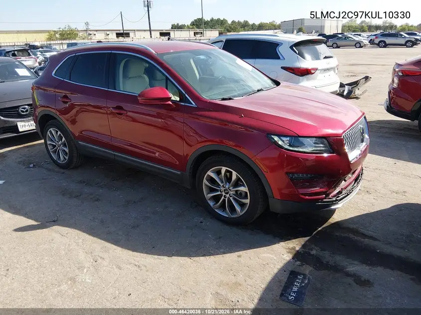 LINCOLN MKC 2019, VIN 5LMCJ2C97KUL10330