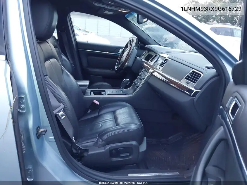 2009 LINCOLN MKS VIN 1LNHM93RX9G616729 — фото 5