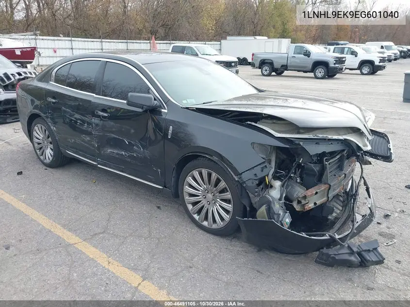 LINCOLN MKS 2014, VIN 1LNHL9EK9EG601040
