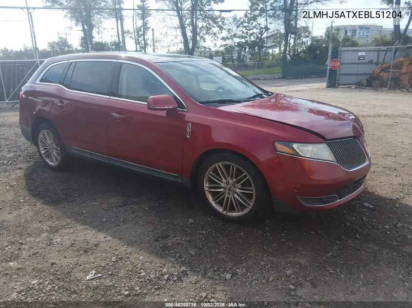 LINCOLN MKT 2014, VIN 2LMHJ5ATXEBL51204