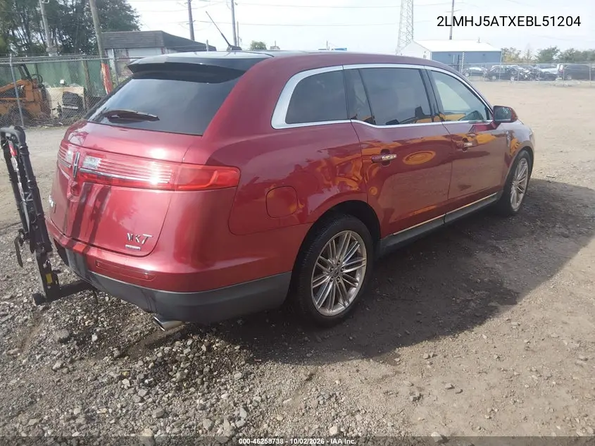 2014 LINCOLN MKT VIN 2LMHJ5ATXEBL51204 — фото 4