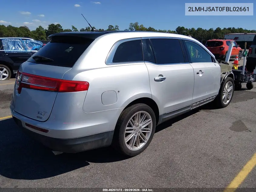2015 LINCOLN MKT VIN 2LMHJ5AT0FBL02661 — фото 4