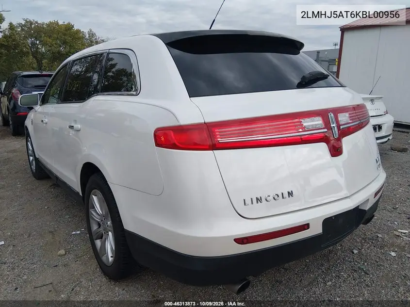2019 LINCOLN MKT VIN 2LMHJ5AT6KBL00956 — фото 3