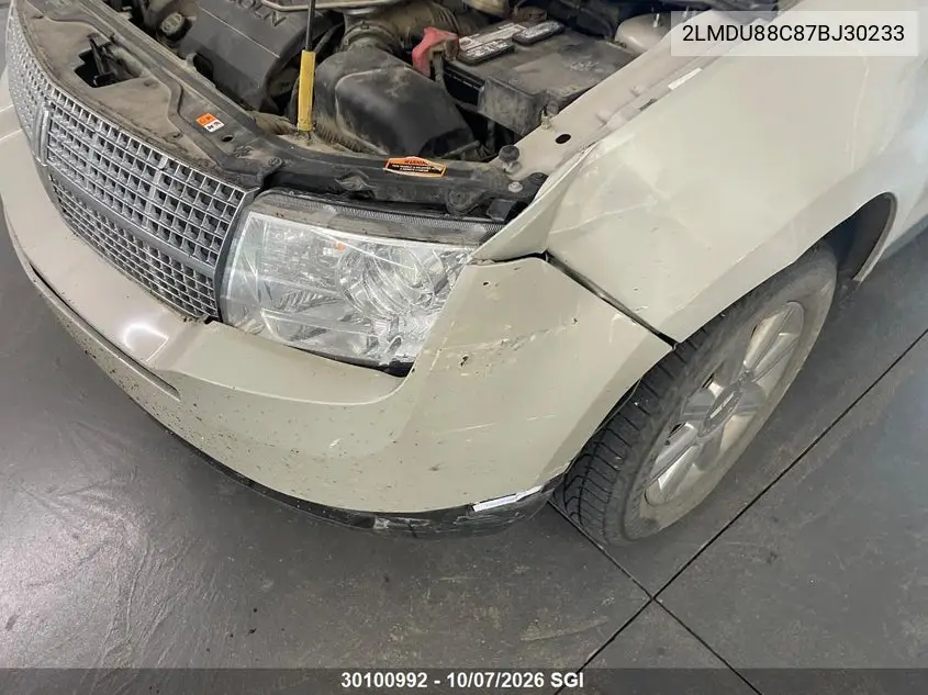 2007 LINCOLN MKX VIN 2LMDU88C87BJ30233 — фото 5