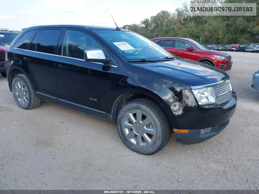 LINCOLN MKX 2007, VIN 2LMDU88C97BJ38583