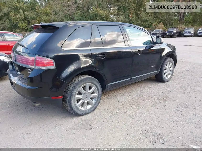 2007 LINCOLN MKX VIN 2LMDU88C97BJ38583 — фото 2
