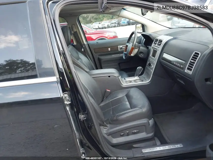 2007 LINCOLN MKX VIN 2LMDU88C97BJ38583 — фото 5