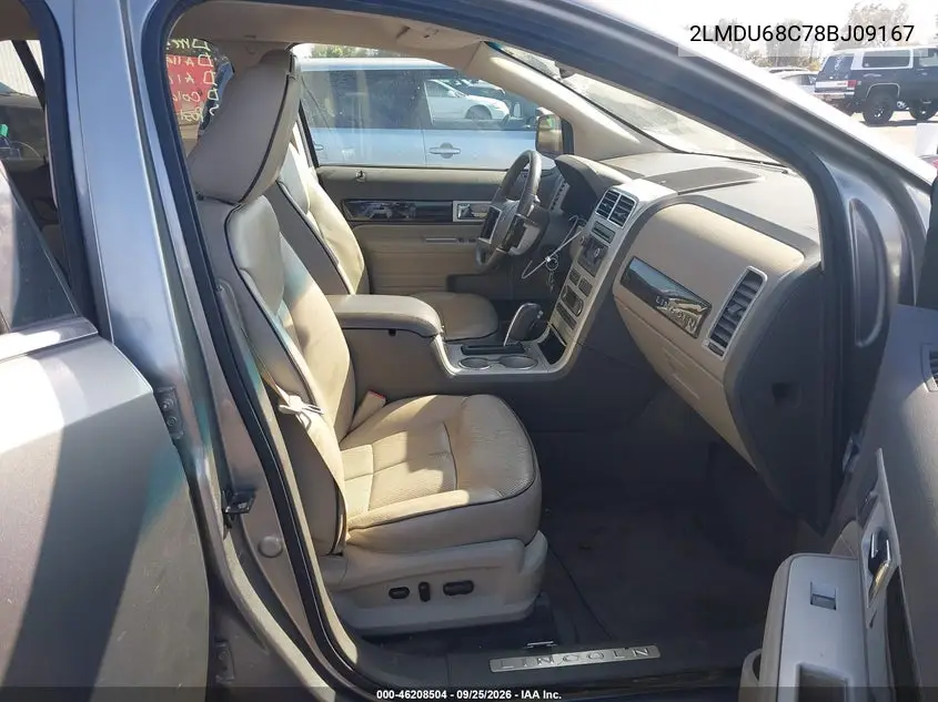 2008 LINCOLN MKX VIN 2LMDU68C78BJ09167 — фото 5