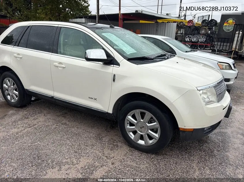 LINCOLN MKX 2008, VIN 2LMDU68C28BJ10372
