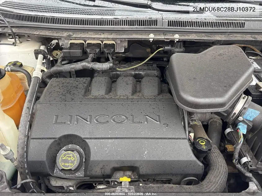2008 LINCOLN MKX VIN 2LMDU68C28BJ10372 — фото 10