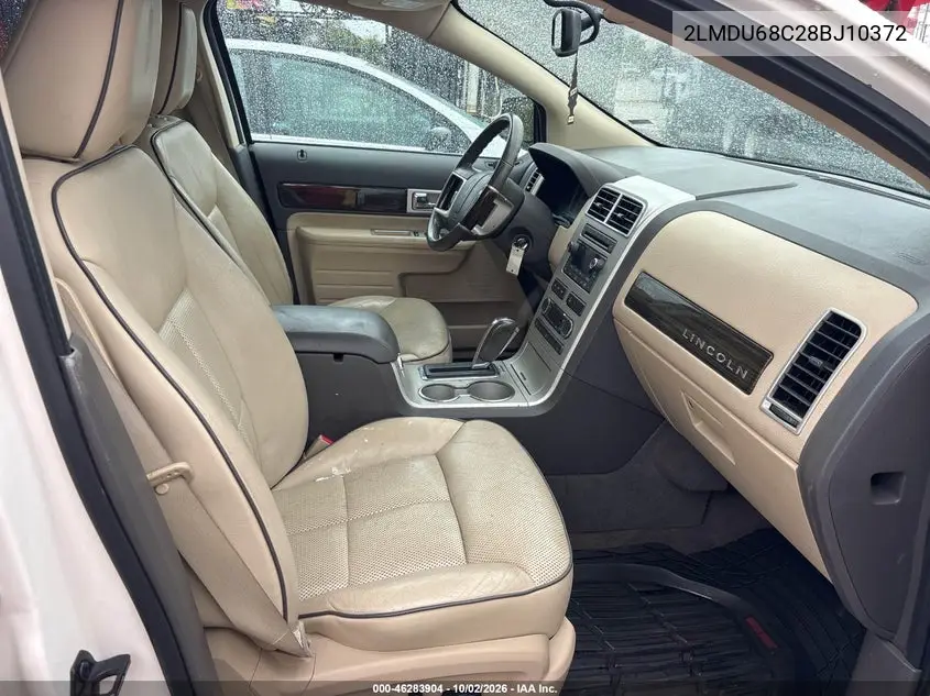 2008 LINCOLN MKX VIN 2LMDU68C28BJ10372 — фото 5