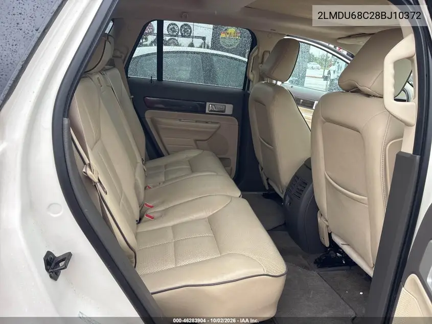 2008 LINCOLN MKX VIN 2LMDU68C28BJ10372 — фото 8