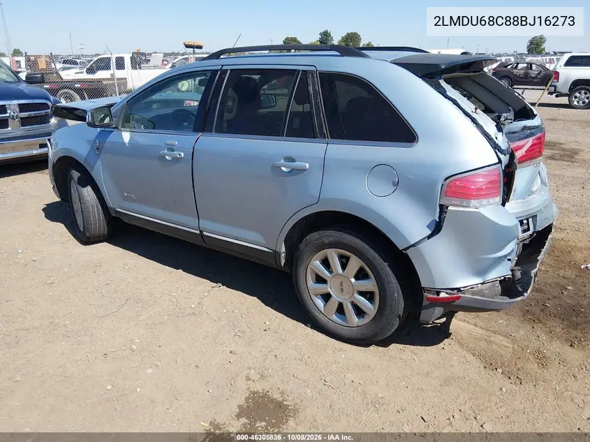 2008 LINCOLN MKX VIN 2LMDU68C88BJ16273 — фото 3