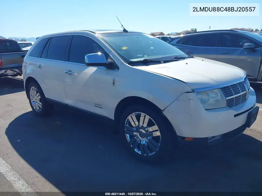 LINCOLN MKX 2008, VIN 2LMDU88C48BJ20557