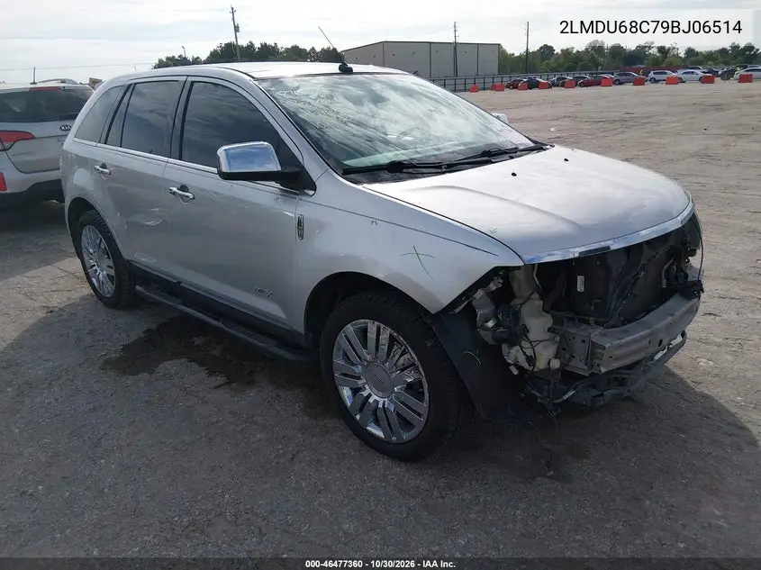 LINCOLN MKX 2009, VIN 2LMDU68C79BJ06514