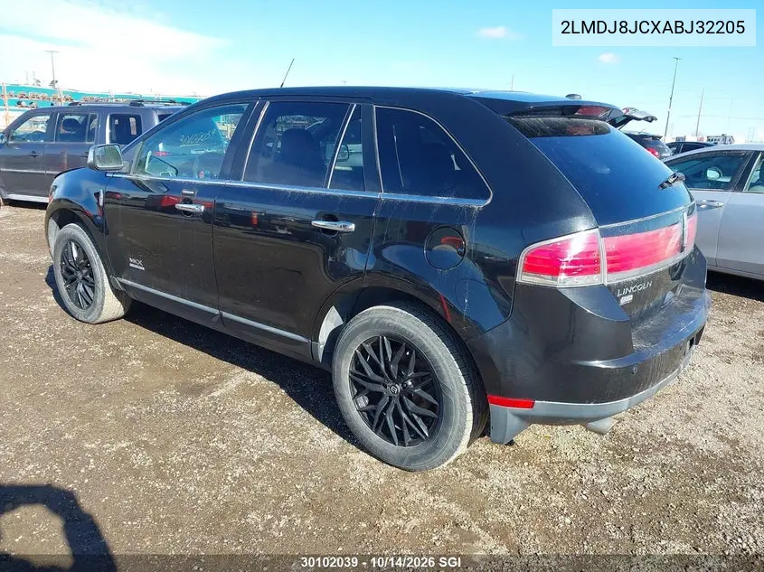2010 LINCOLN MKX VIN 2LMDJ8JCXABJ32205 — фото 3