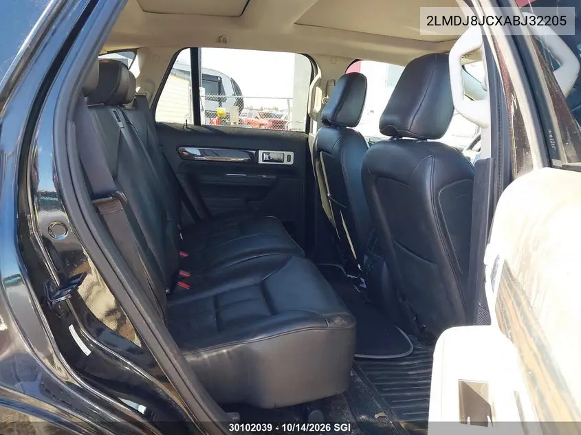 2010 LINCOLN MKX VIN 2LMDJ8JCXABJ32205 — фото 8