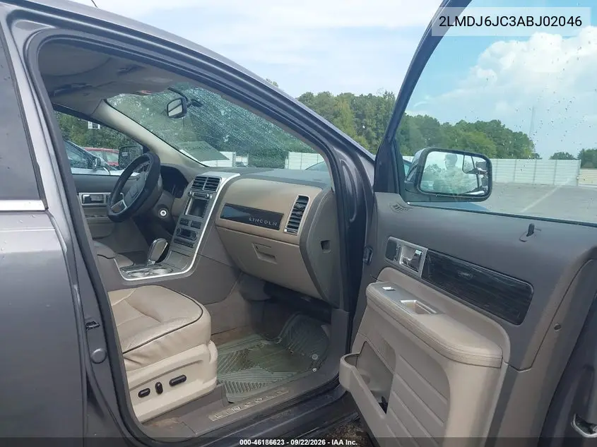 2010 LINCOLN MKX VIN 2LMDJ6JC3ABJ02046 — фото 5