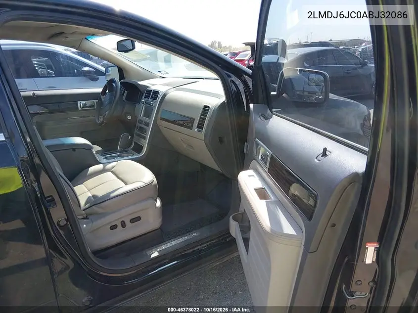 2010 LINCOLN MKX VIN 2LMDJ6JC0ABJ32086 — фото 5