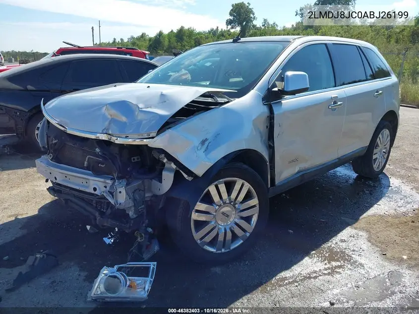 2010 LINCOLN MKX VIN 2LMDJ8JC0ABJ26199 — фото 2