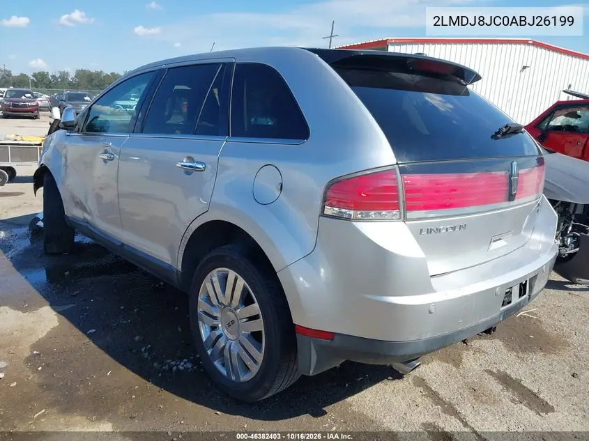 2010 LINCOLN MKX VIN 2LMDJ8JC0ABJ26199 — фото 3