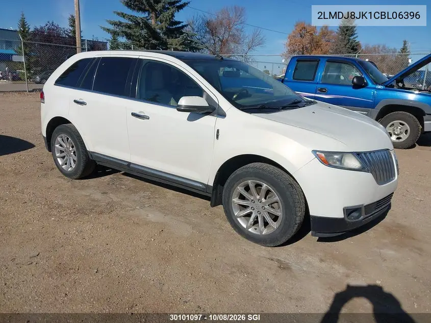 LINCOLN MKX 2012, VIN 2LMDJ8JK1CBL06396
