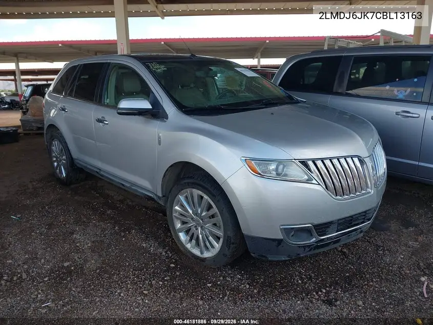 LINCOLN MKX 2012, VIN 2LMDJ6JK7CBL13163