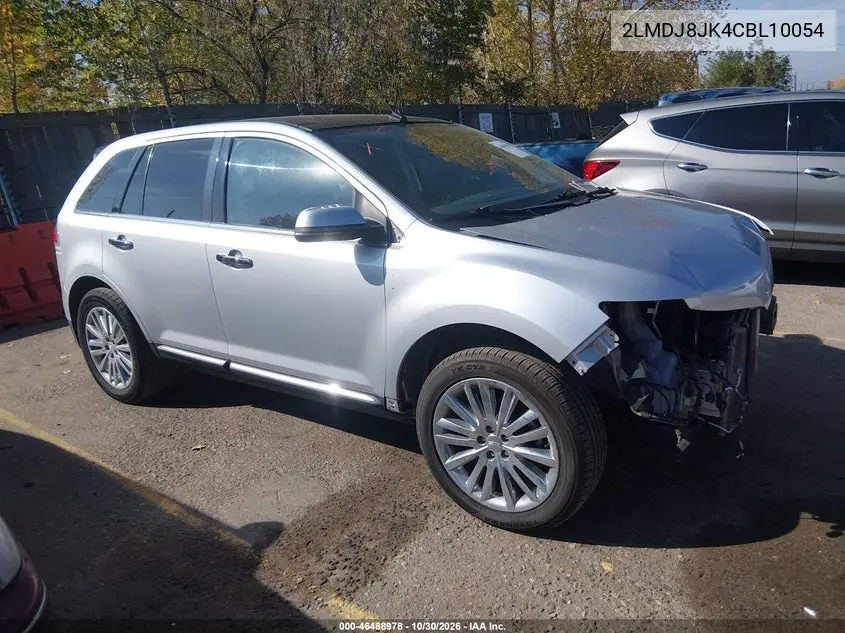 LINCOLN MKX 2012, VIN 2LMDJ8JK4CBL10054