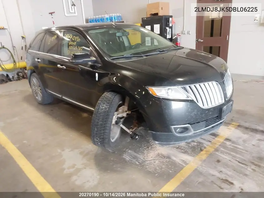 LINCOLN MKX 2013, VIN 2LMDJ8JK5DBL06225