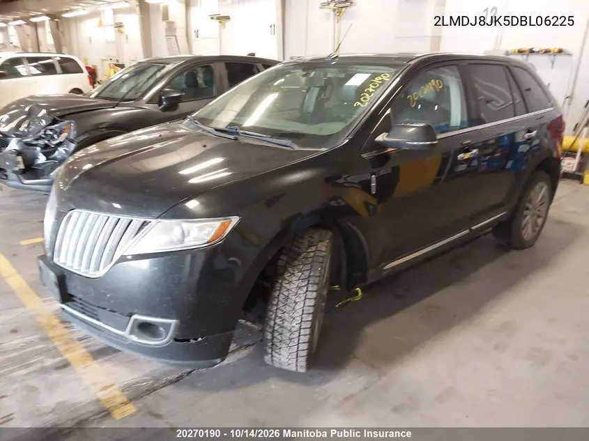 2013 LINCOLN MKX VIN 2LMDJ8JK5DBL06225 — фото 2
