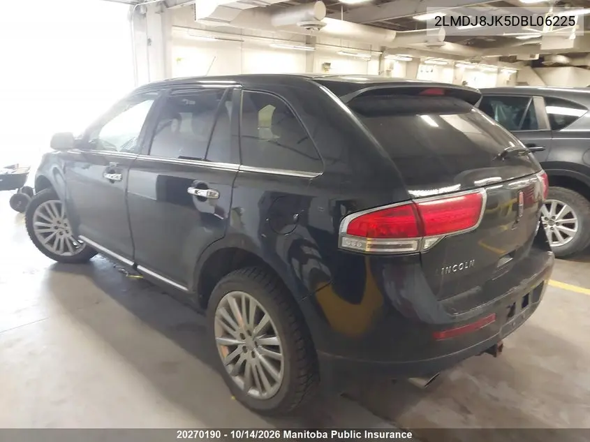 2013 LINCOLN MKX VIN 2LMDJ8JK5DBL06225 — фото 3