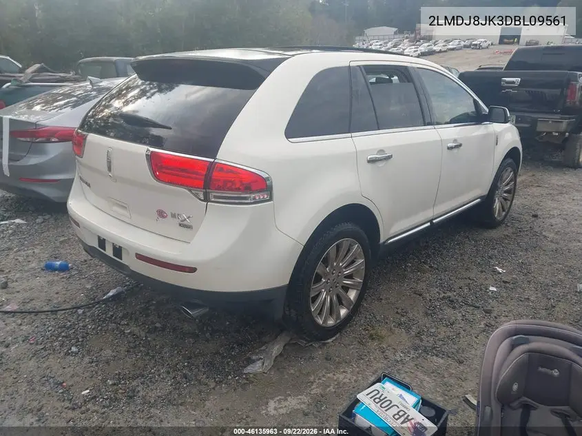 2013 LINCOLN MKX VIN 2LMDJ8JK3DBL09561 — фото 4