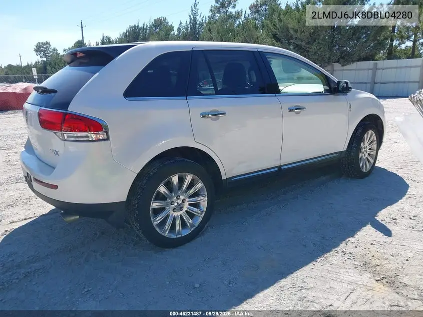 2013 LINCOLN MKX VIN 2LMDJ6JK8DBL04280 — фото 4