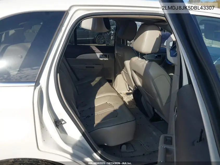 2013 LINCOLN MKX VIN 2LMDJ8JK5DBL43307 — фото 5
