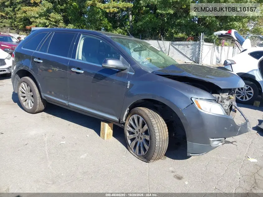 LINCOLN MKX 2013, VIN 2LMDJ8JK1DBL10157