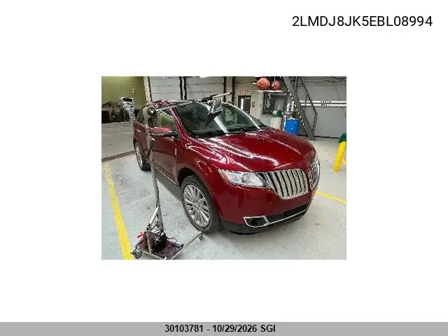 LINCOLN MKX 2014, VIN 2LMDJ8JK5EBL08994