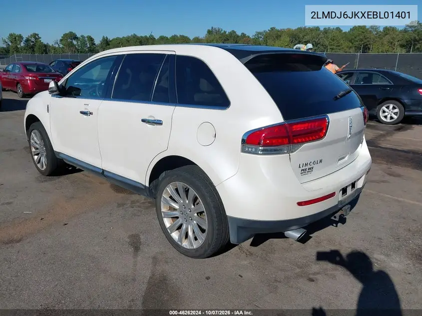 2014 LINCOLN MKX VIN 2LMDJ6JKXEBL01401 — фото 3