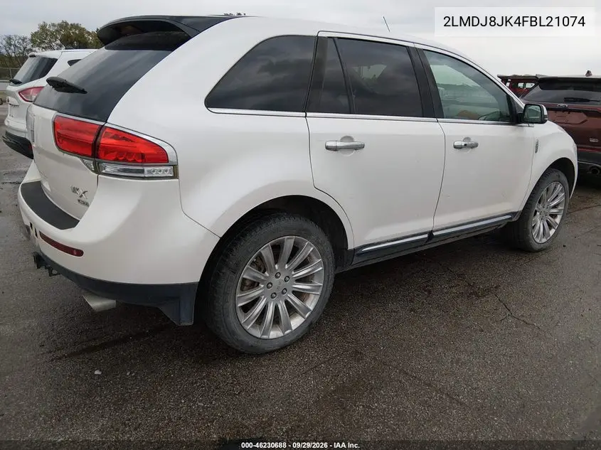 2015 LINCOLN MKX VIN 2LMDJ8JK4FBL21074 — фото 4