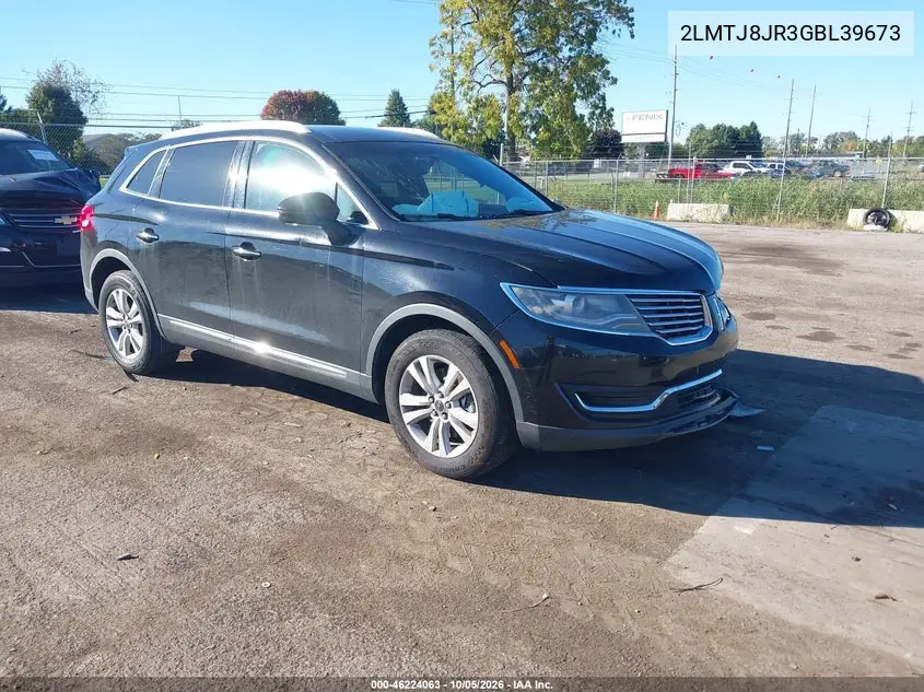 LINCOLN MKX 2016, VIN 2LMTJ8JR3GBL39673