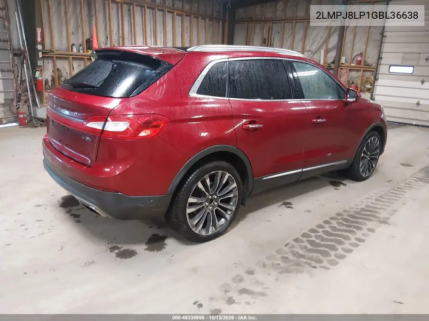 2016 LINCOLN MKX VIN 2LMPJ8LP1GBL36638 — фото 4