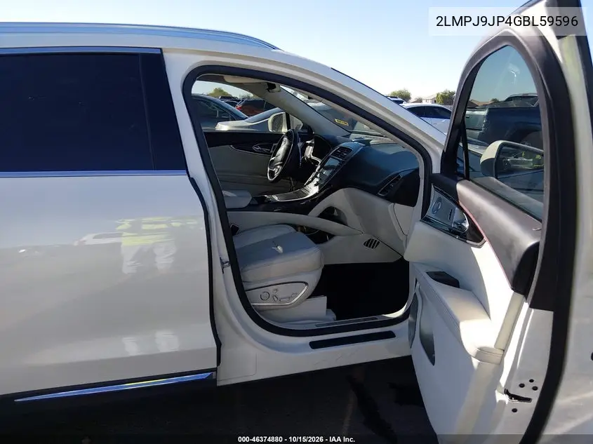 2016 LINCOLN MKX VIN 2LMPJ9JP4GBL59596 — фото 5