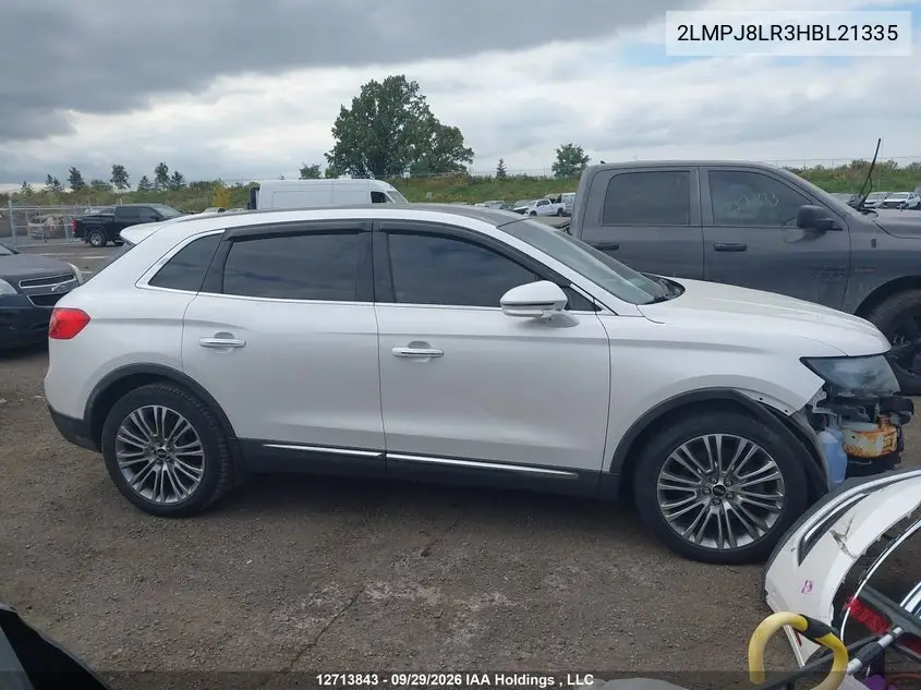 2017 LINCOLN MKX VIN 2LMPJ8LR3HBL21335 — фото 14