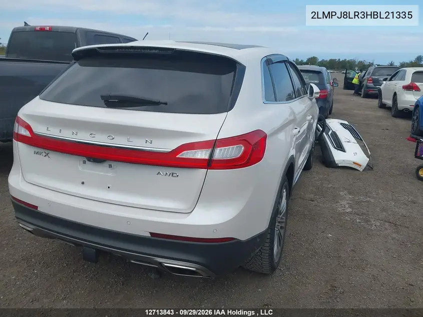 2017 LINCOLN MKX VIN 2LMPJ8LR3HBL21335 — фото 4