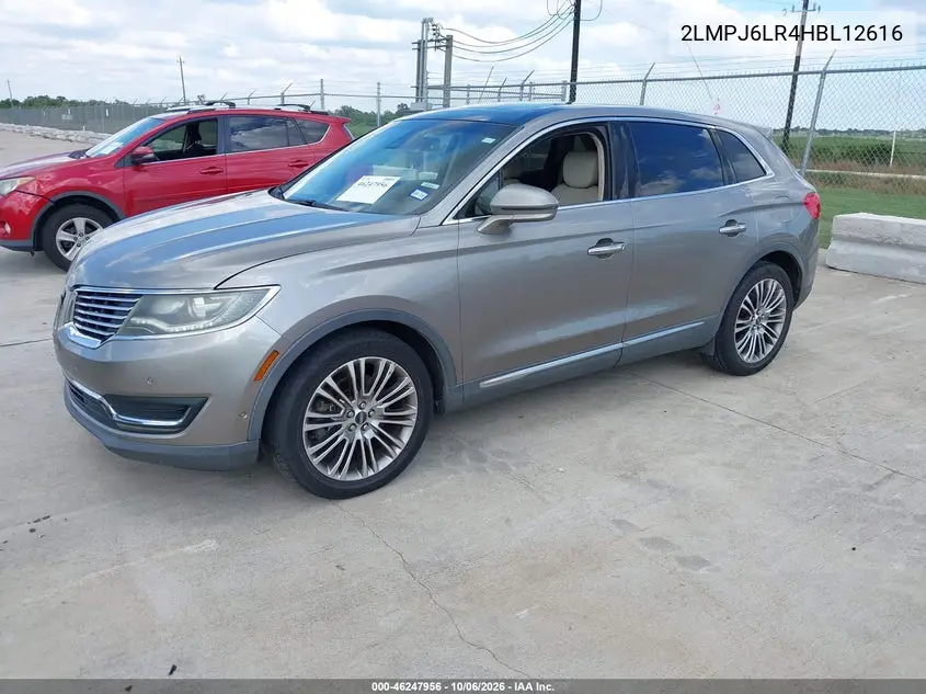 2017 LINCOLN MKX VIN 2LMPJ6LR4HBL12616 — фото 2