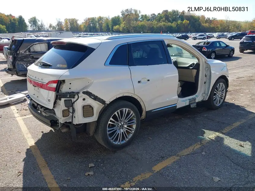 2017 LINCOLN MKX VIN 2LMPJ6LR0HBL50831 — фото 4