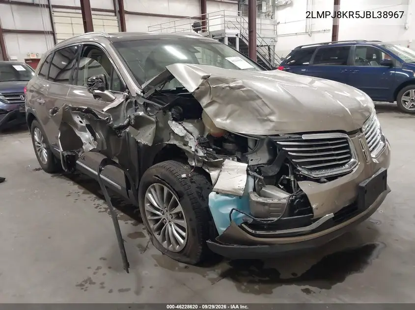 LINCOLN MKX 2018, VIN 2LMPJ8KR5JBL38967
