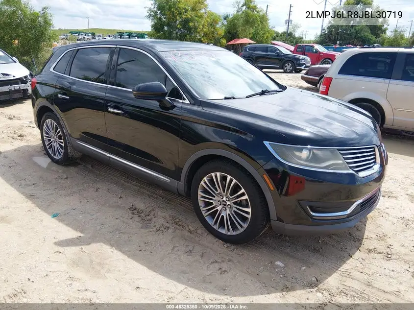 LINCOLN MKX 2018, VIN 2LMPJ6LR8JBL30719