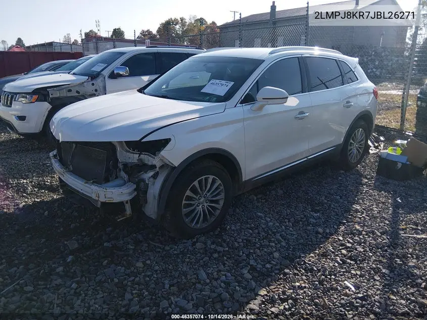 2018 LINCOLN MKX VIN 2LMPJ8KR7JBL26271 — фото 2