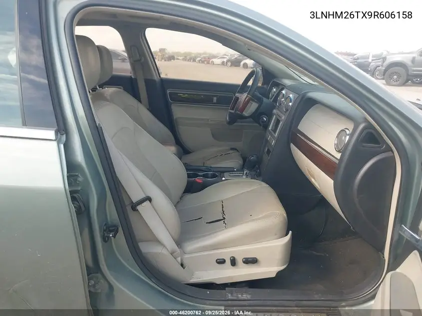 2009 LINCOLN MKZ VIN 3LNHM26TX9R606158 — фото 5